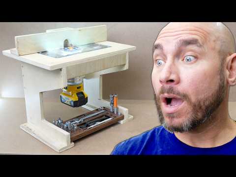 Mini Router Table a Beginner Can Build and Get Pro Results!