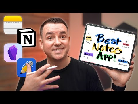 Best Notes App? Apple Notes vs Notion vs Obsidian vs Notability