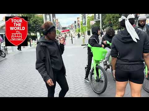 Sunny day in Wembley Park stadium