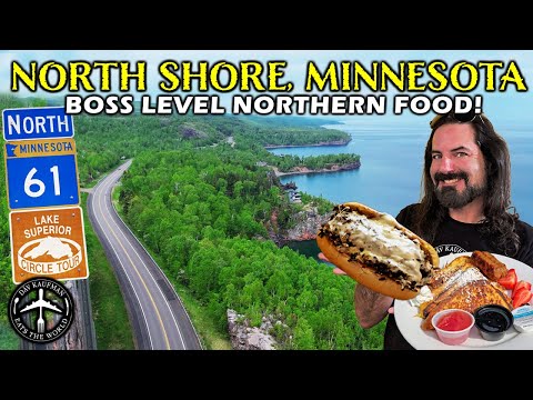 MINNESOTA'S NORTH SHORE! Boss Level Food Tour!
