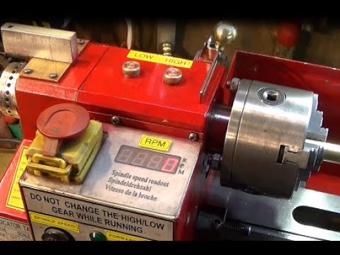 Chinese Mini Lathe Headstock Gear Oil Ports New Gear Handle XL Speed Reduction