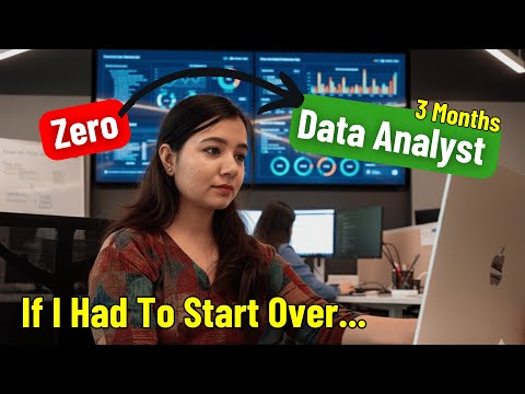 How I'd Become a Data Analyst (If I had to Start Over) | Exact Step-by-Step Plan