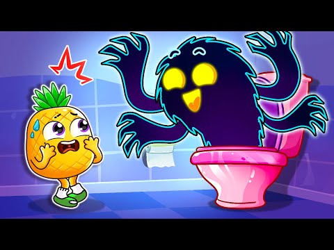 Monsters in the Toilet Song 🚽 Don't Be Afraid of Monster | YUM YUM - Funny Kids Songs