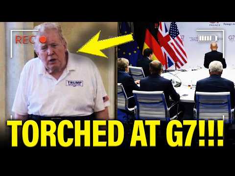 FURIOUS World Leaders TORCH Trump for WAR at G7 MEETING!!
