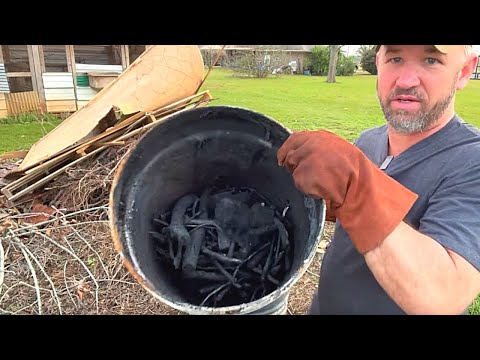 How to Make a BioChar Retort Kiln | Make Charcoal at Home