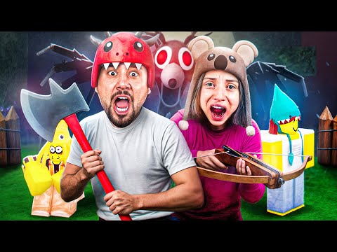 Als ELTERN die KINDER BEFREIEN in 99 Nächte im Wald 👨‍🍼