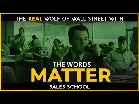 The Words Matter | Free Sales Training Program | Sales School