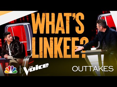 Nick Jonas Loves to Play Linkee... Whatever That Is - The Voice Blind Auditions 2021 Outtakes