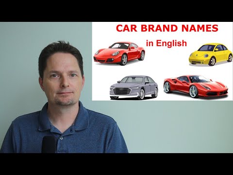 How to Pronounce CAR BRAND NAMES CORRECTLY / AMERICAN ENGLISH, PART 2