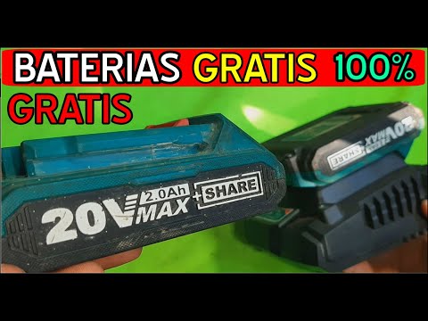HOW TO FIX FREE RECHARGEABLE BATTERIES! PORTABLE DRILLS/GRINDERS/POLISHERS