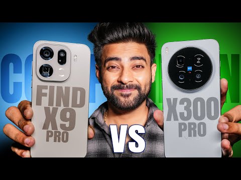 OPPO Find X9 Pro vs vivo X300 Pro - Crazy Comparison !!