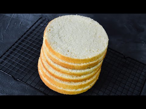 ЛЕГЕНДАРНЫЙ масляный БИСКВИТ ☆ На Горячем МОЛОКЕ