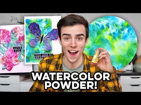 THIS Will CHANGE The Way You Use WATERCOLOR POWDERS!
