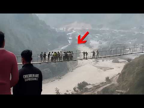 Moments Filmed Seconds Before Disaster