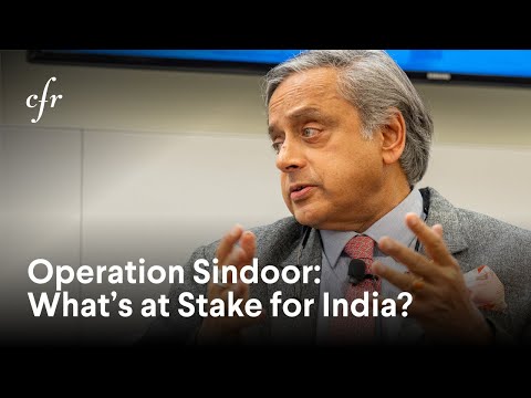 Dr. Shashi Tharoor on India’s Foreign & Security Moves