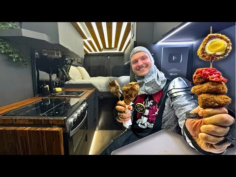 Vanlife Camping/Cooking the Strangest Renaissance foods