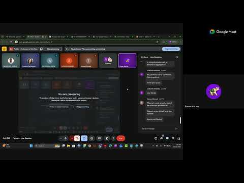Sep25 | ET Revision | Python - Live Session