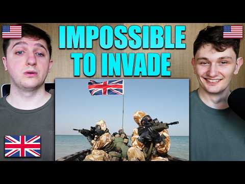Americans React to Why Invading the UK Is Nearly IMPOSSIBLE!
