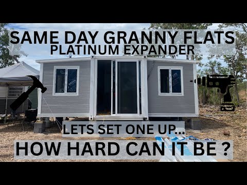 Same Day Granny Flats PLATINUM EXPANDER. Lets set one up!