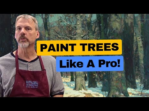 4 Simple Tricks to Paint Beautiful Trees Like a Pro