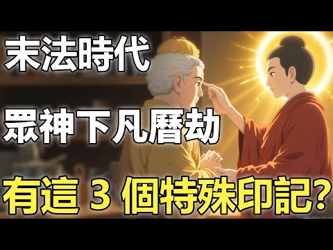末法時代來臨：眾神都會下凡曆劫？高僧透露：他們身上有這3個特殊印記！千萬不可忽視....【輪回|因果|佛學】