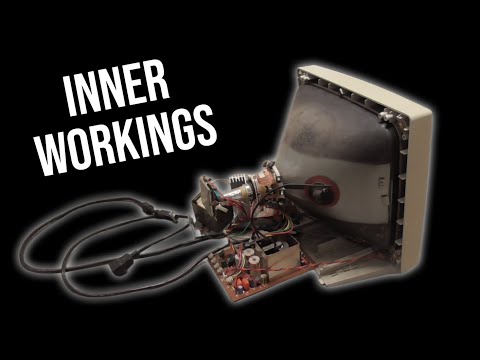 Taking Apart And Examining A CRT Monitor!!!