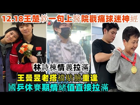 On December 18th, Wang Chuqin's simple comment "Go to the hospital" struck a nerve with fans, Lin...