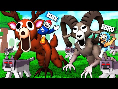 ICH ZÜCHTE eine ARMEE (Deer, Ram, Bären, Wölfe) in 99 NIGHTS in THE FOREST in ROBLOX