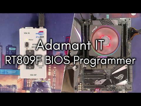 Using an RT809F Programmer to Unbrick a Mobo - LFC#261