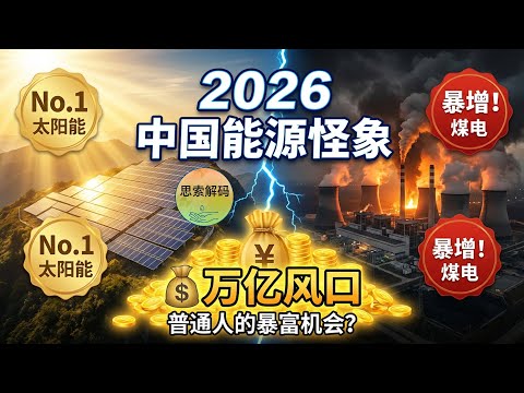 太阳能登顶，为何煤电还在疯狂扩张？2026中国能源“怪象”背后的万亿红利