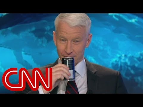 Anderson's off-camera response to the 'candle...