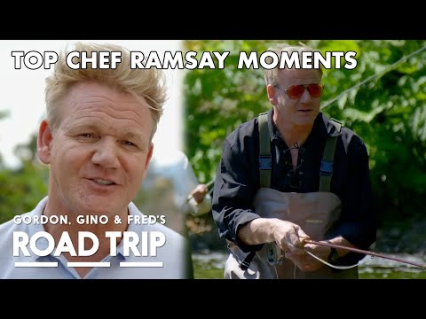 Chef Ramsay's Top Road Trip Moments | Gordon, Gino and Fred: Road Trip