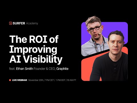 The ROI of Improving AI Visibility with Ethan Smith, CEO at Graphite