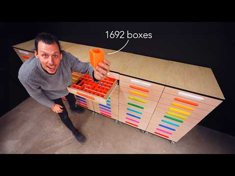 I built the Ultimate 3D Printed Organiser System