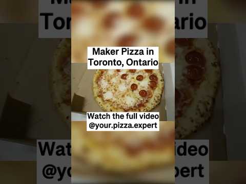 Maker Pizza in #torontoontario #pizzareview #torontofood #toronto