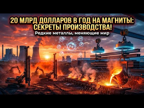 Захватывающая правда о производстве магнитов: от горной породы до смартфона!