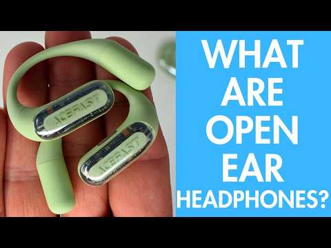 What are 🎧 OPEN-EAR HEADPHONES?