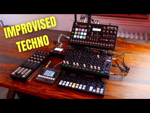 Tips + Tricks on Approaching a DAWLESS Improvised Techno Set (Feat: Stereo_IMG)