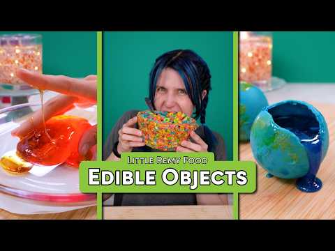 Experimenting with making everyday objects EDIBLE?!