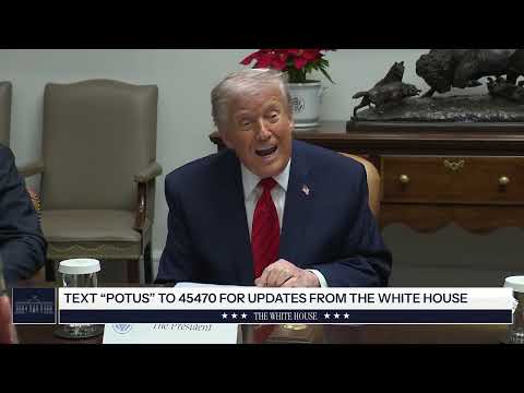 President Trump Participates in a Roundtable, Dec. 10, 2025