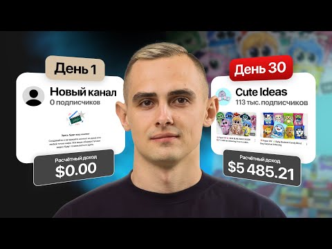 ПОШАГОВЫЙ ПЛАН выхода на $5.000 с МОНЕТИЗАЦИИ YouTube 2025 [от создания канала до выбора ниши]