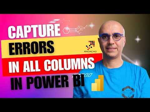 Find All Errors in All Columns using Power Query in Power BI