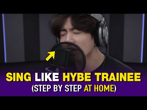 How HYBE Trainees MASTER Their Vocal Skills