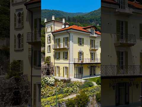 Experience the Dolce Vita in Lake Como ✨🏡🌊  #luxuryhomestour #lakecomo