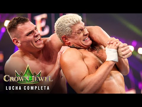 LUCHA COMPLETA: Cody Rhodes vs. Gunther | Campeonato Crown Jewel: Crown Jewel 2024