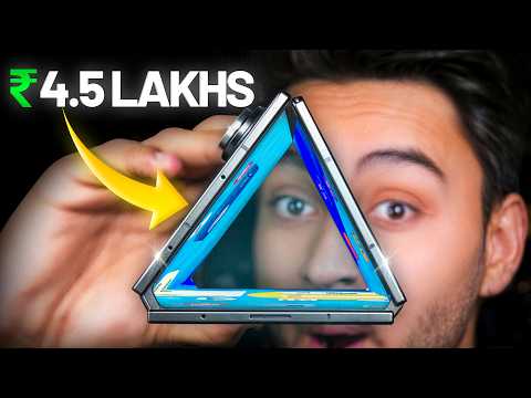 India’s First Samsung Tri-Fold Phone Unboxing 🔥