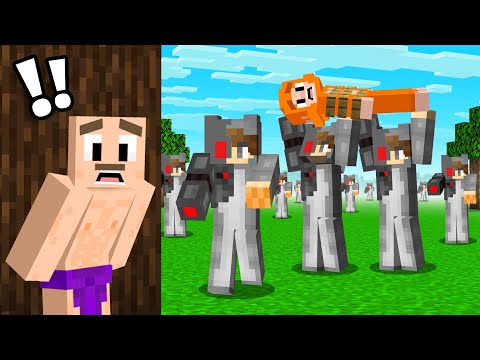 Fooling my Friends with AI HUNTERS in Minecraft..