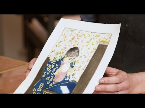 Demonstrating Mary Cassatt's Color Printmaking Techniques