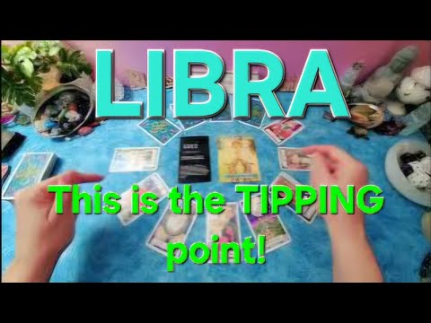 LIBRA TAROT TODAY! THIS IS  THE TIPPING POINT!!! (1212)