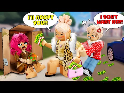 💓I Got ADOPTED By A RICH FAMILY, Their Son Doesn't Like Me!|✨Roblox Family Roleplay✨